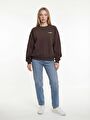 thumb-Oversize Fit Kadın Sweatshirt