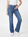 thumb-Belinda Slim Fit Kadın Pantolon