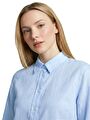 thumb-Regular Fit Kadın Gömlek U.kol