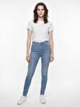 thumb-Natalie Slim Fit Kadın Pantolon