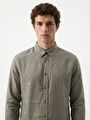 thumb-Relax Fit Erkek Gömlek U.kol