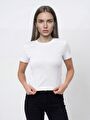 thumb-Slim Fit Kadın Tshirt K.kol