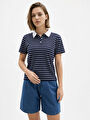 thumb-Regular Fit Kadın Polo K.kol