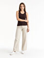 thumb-Slim Fit Kadın Atlet