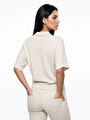 thumb-Relax Fit Kadın Bluz K.kol