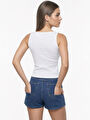 thumb-Slim Fit Kadın Bluz K.kol