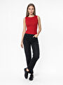thumb-Slim Fit Kadın Bluz K.kol