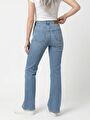 thumb-Belinda Slim Fit Kadın Pantolon