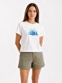 thumb-Boxy Fit Kadın Tshirt K.kol