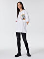 thumb-Oversize Kadın Tshirt K.kol