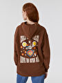 thumb-Oversize Kadın Sweatshirt