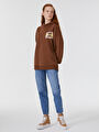 thumb-Oversize Kadın Sweatshirt
