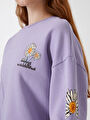 thumb-Oversize Kadın Sweatshirt