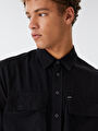 thumb-Slim Fit Erkek Gömlek U.kol