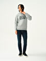 thumb-Regular Fit Erkek Sweatshirt