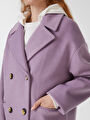 thumb-Oversize Kadın Kaban
