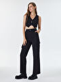 thumb-Regular Fit Kadın Pantolon