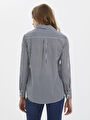 thumb-Regular Fit Kadın Gömlek U.kol