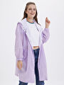 thumb-Regular Fit Kadın Yağmurluk