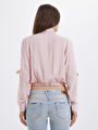 thumb-Regular Fit Kadın Bluz U.kol