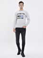 thumb-Regular Fit Erkek Sweatshirt