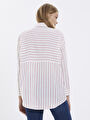 thumb-Regular Fit Kadın Gömlek U.kol
