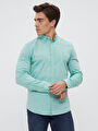 thumb-Slim Fit Erkek Gömlek U.kol