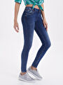 thumb-Nicole Skinny Fit Kadın Pantolon