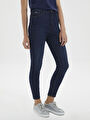 thumb-Natalie Skinny Fit Kadın Pantolon