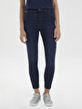 thumb-Natalie Skinny Fit Kadın Pantolon